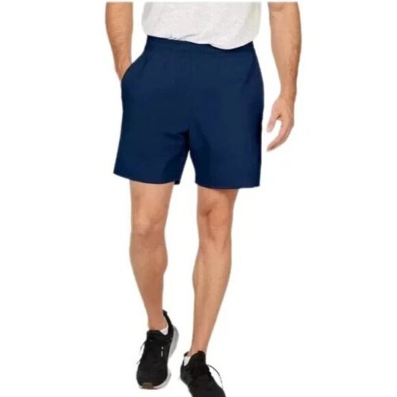 NEW Spyder Active Men's XL Blue Polyester Blend Athletic Shorts With Elastic - Picture 1 of 11